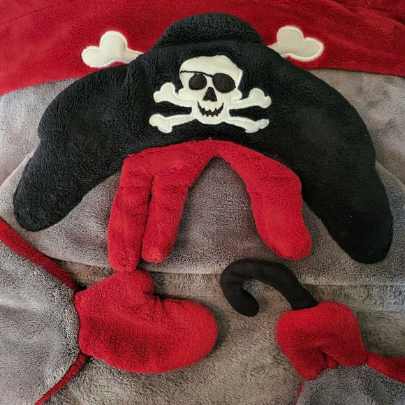 Cuddly Buddies Halloween Skeleton Berkshire Blanket 2013 Plush Throw - Picture 1 of 12